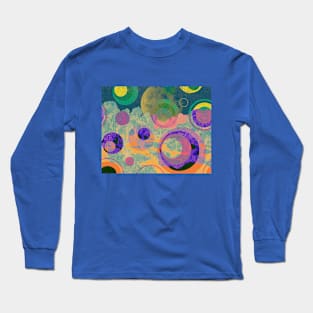 Olive Trees by Van Gogh (Remix by SABRE) Long Sleeve T-Shirt